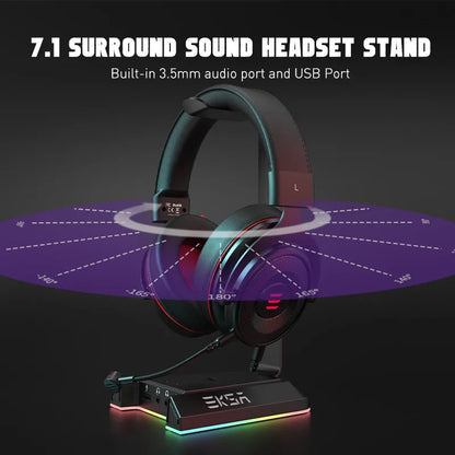 RGB Gaming Headphone Stand