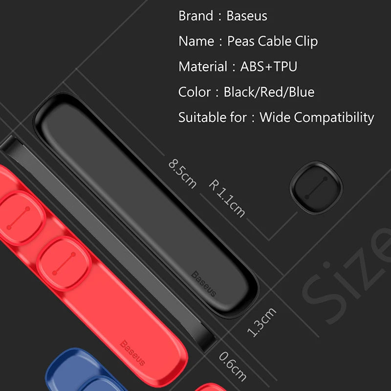 Magnetic Cable Management Clips