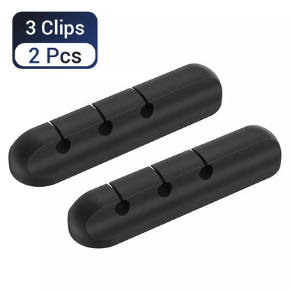 Silicon Cable Management Clips